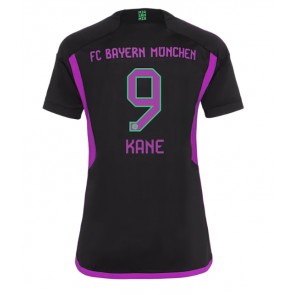 Bayern Munich Harry Kane #9 Udebanetrøje Dame 2023-24 Kort ærmer